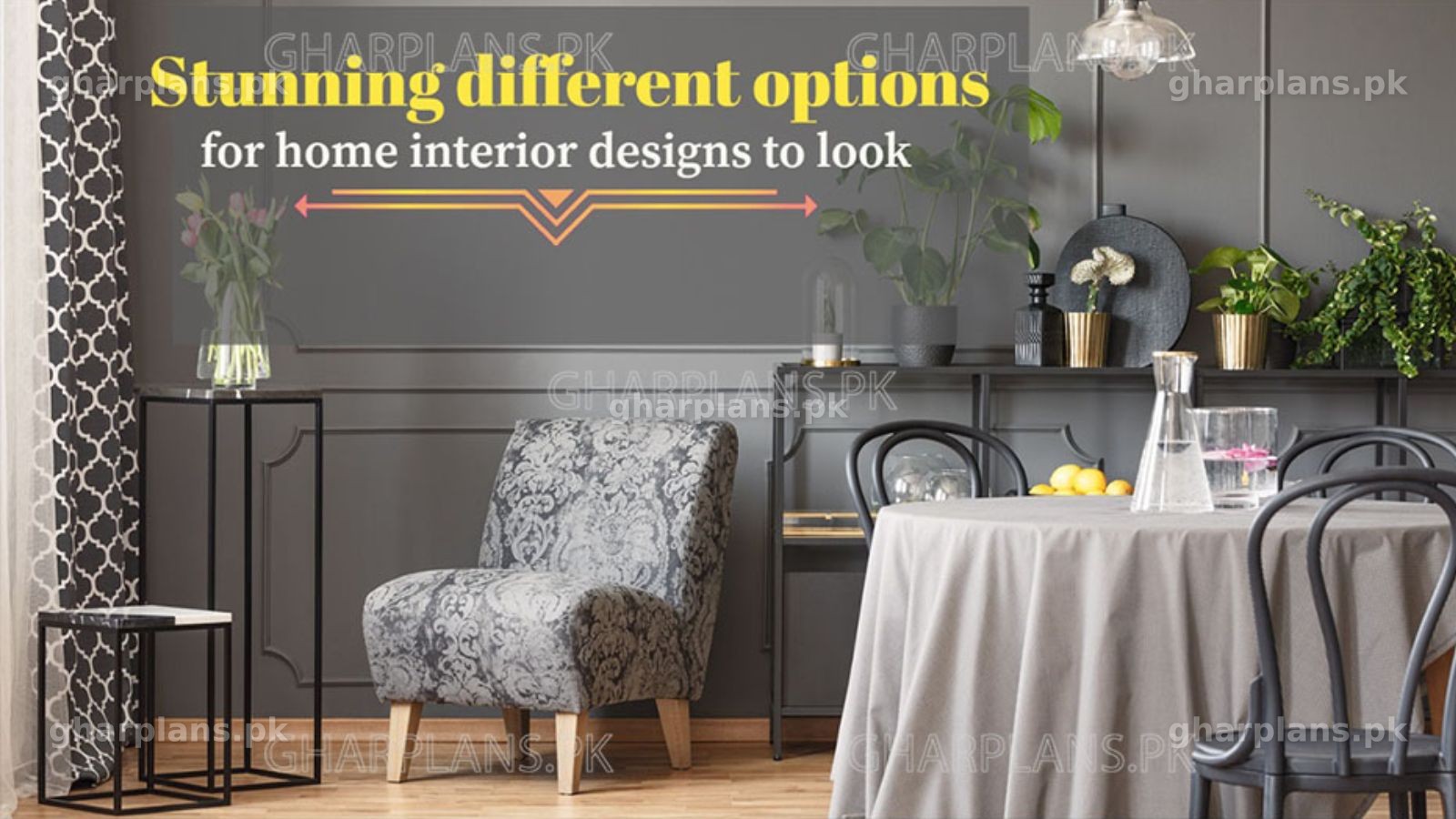 Stunning different options for Pakistani home interior designs to look ...